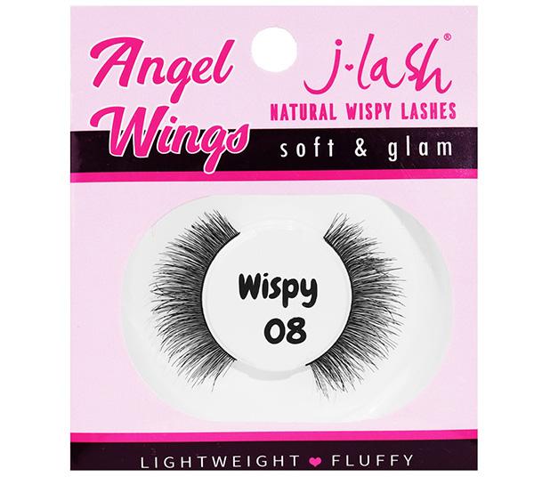 Angel Wings Natural Wispy Lashes 08 - J.Lash | Wholesale Makeup