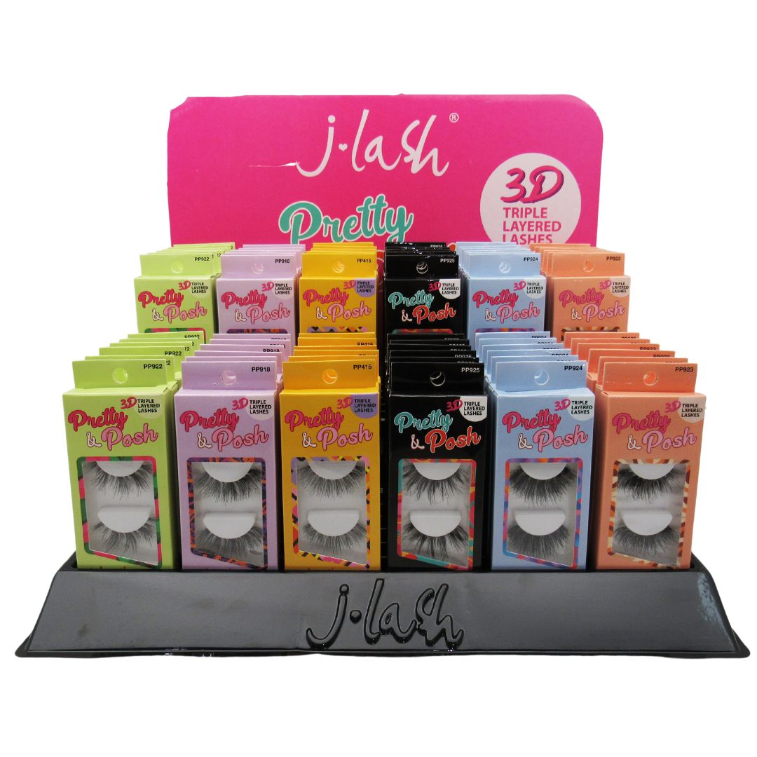 Pretty & Posh Lashes - J.Lash | Wholesale Makeup