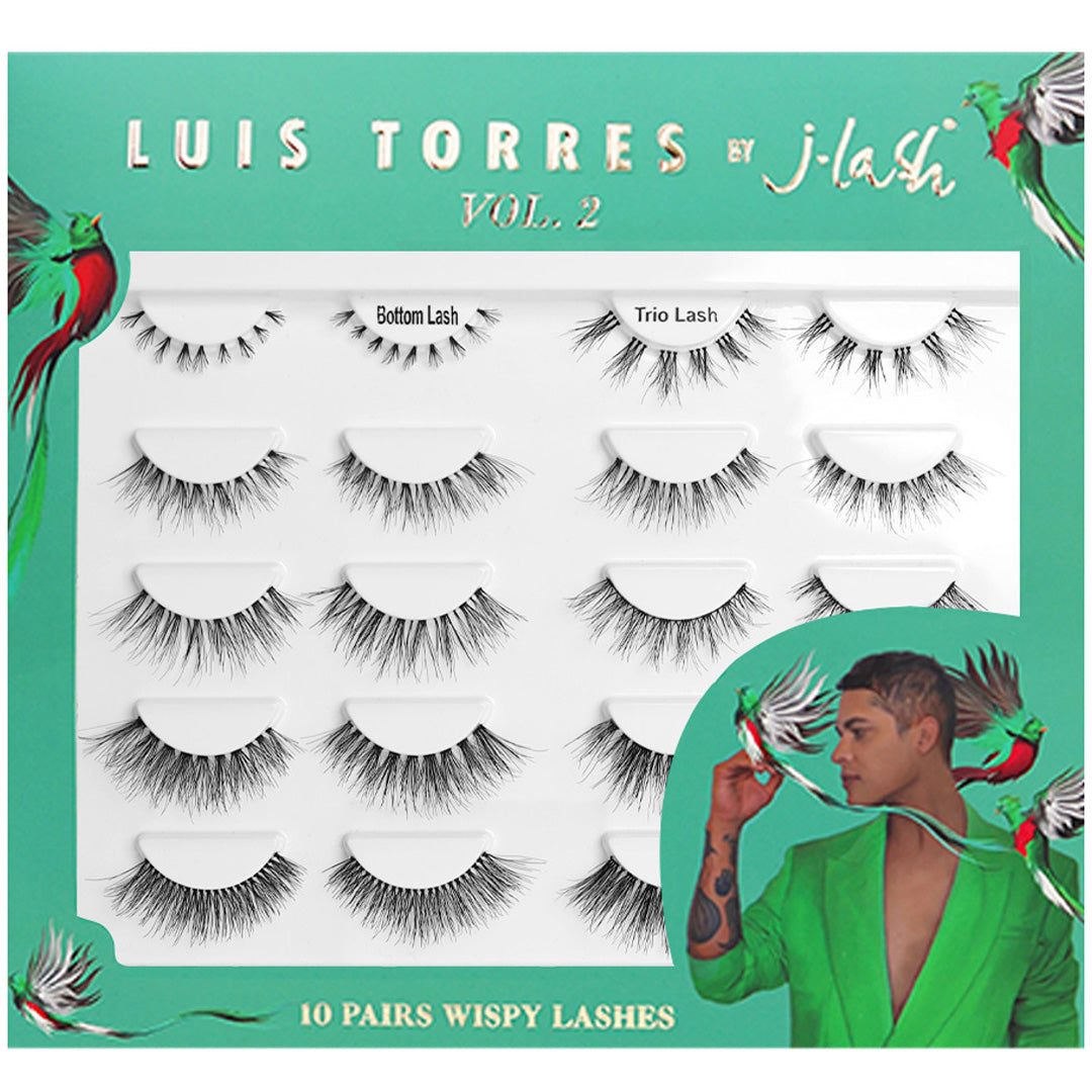 Luis Torres 10 Pair Lashes J.Lash | Wholesale Makeup
