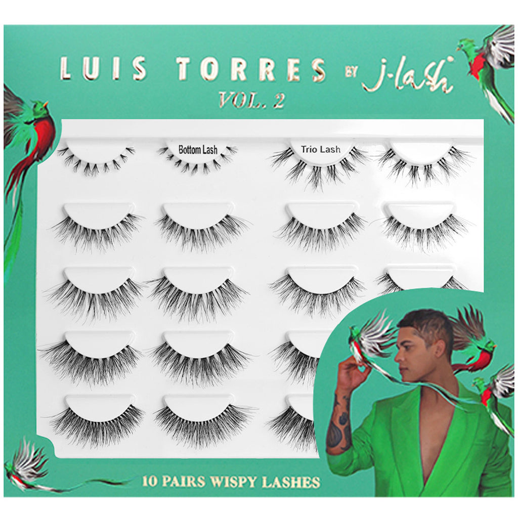 Luis Torres 10 Pair Lashes J.Lash | Wholesale Makeup