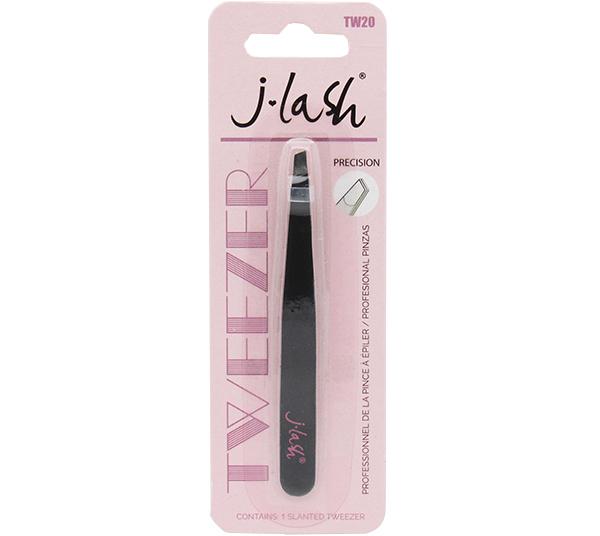 Tweezer  Stainless Steel Tips Black - J.Lash | Wholesale Makuep
