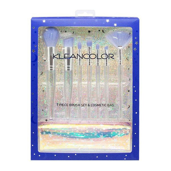 Star Life 7 Piece Brush Set W - Kleancolor  | Wholesale Makeup