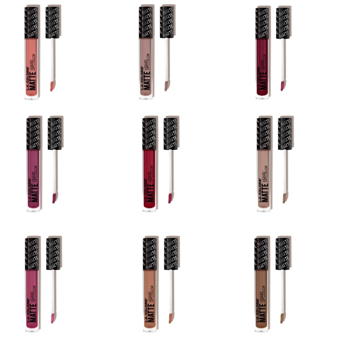  Matte Liquid Lip Color - L.A. Colors | Wholesale Makeup 