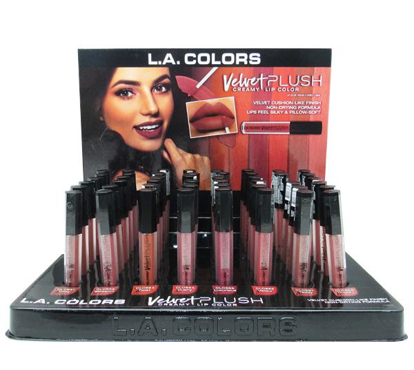 Velvet Plush Lipgloss L.A. Colors | Wholesale Makeup