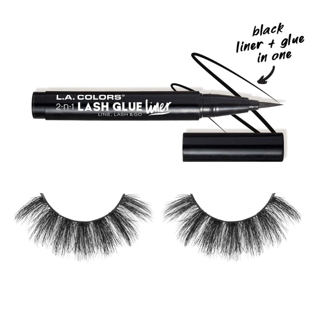 3D Faux Mink Lash Kit - L.A. Colors | Wholesale Makeup