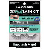 3D Faux Mink Lash Kit - L.A. Colors | Wholesale Makeup
