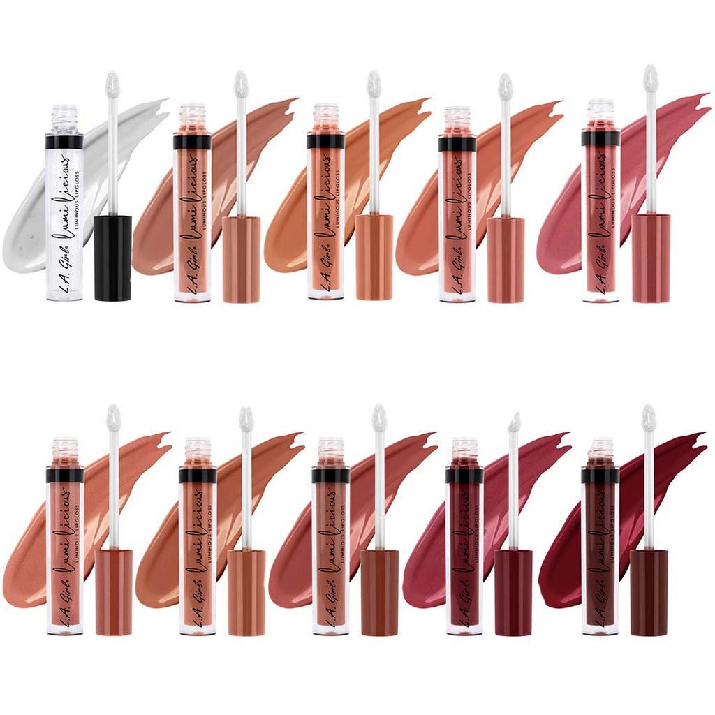 Lumilicious Lip Gloss Assorted - L.A. Girl | Wholesale Makeup