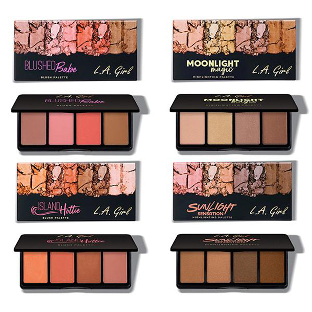 Fanatic Blush & Highlighter Palette - L.A. Girl | Wholesale Makeup