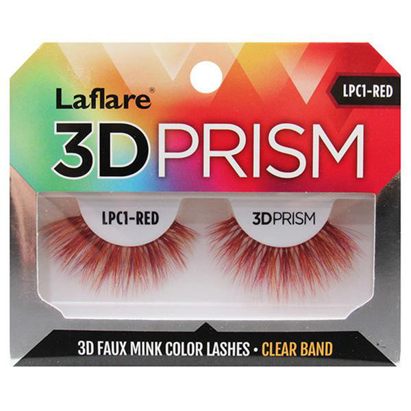 3D Prism Color Lash Red - Laflare | Wholesale Makeup