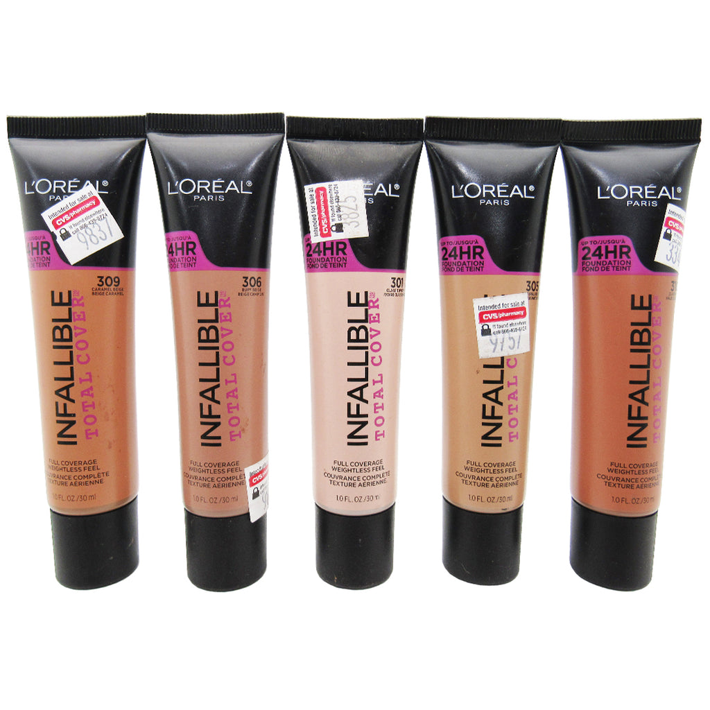 Infallible Total Cover 24HR Foundation - Loreal | Wholesale Makeup