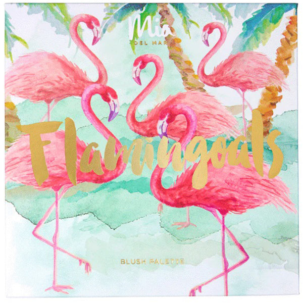 Mia del Mar Flamingoals Blush Palette