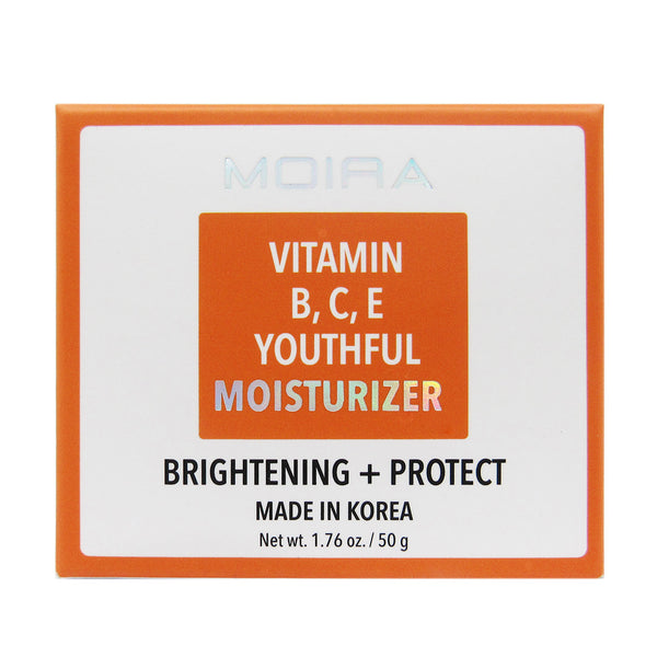 Vitamin B,C,E Youthful Moisturizer Moira Beauty | Wholesale Makeup