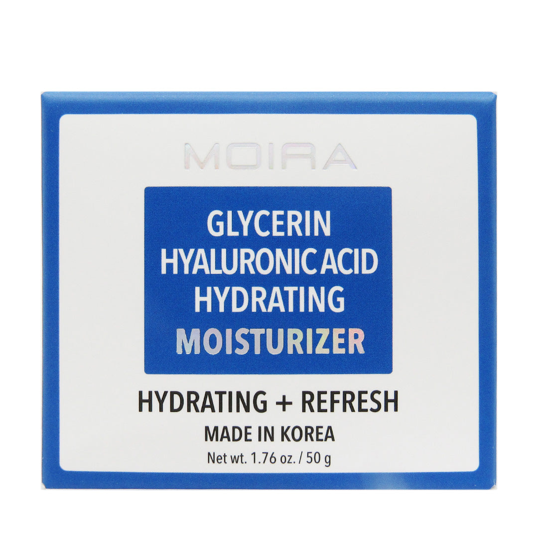 Glycerin Hyaluronic Acid Hydrating Moisturizer Moira | Wholesale Makeup