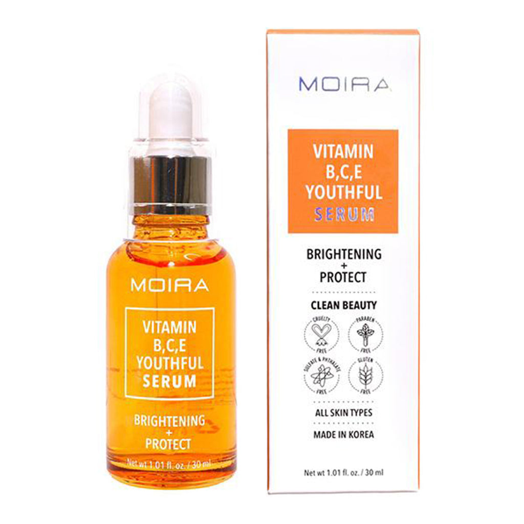 Vitamin B,C,E Youthful Serum - Moira Beauty | Wholesale Makeup