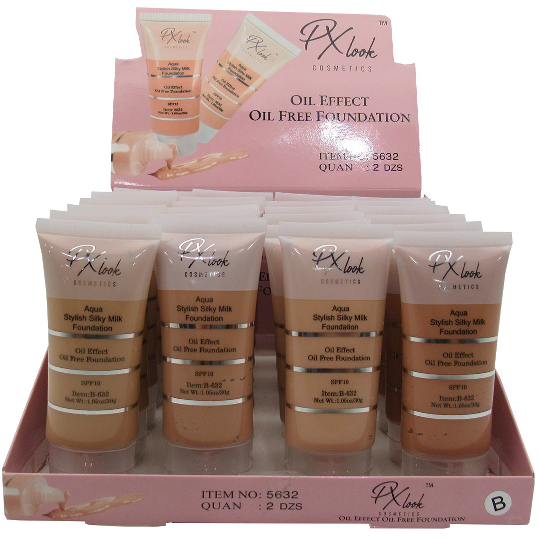 Makeup Oil Effct Liquid Foundation - PX Look | Wholesale Makeup