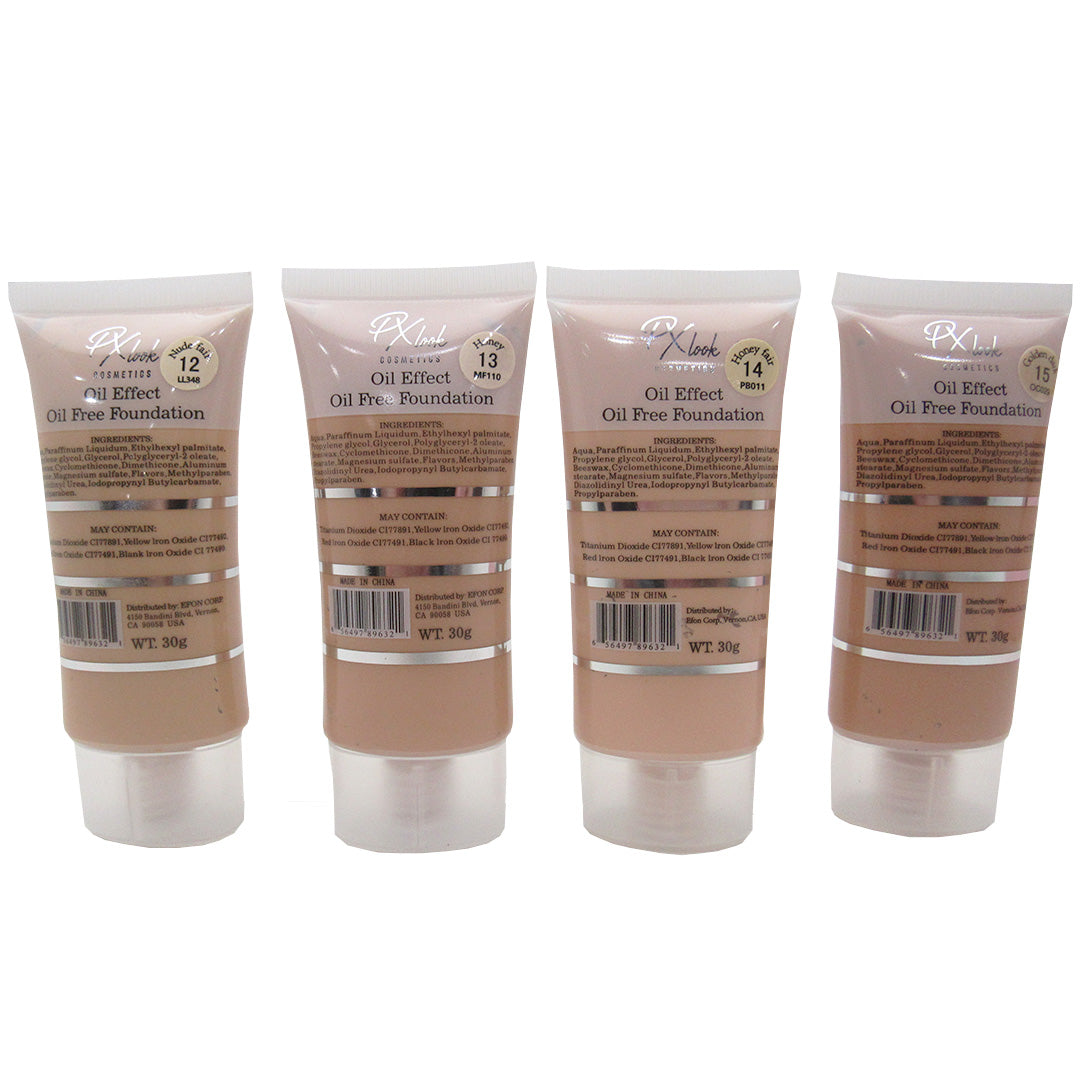 Px Cosmetics Powder Makeup Oil Effct Liquid Foundation - PX Look | Wholesale Makeup ...