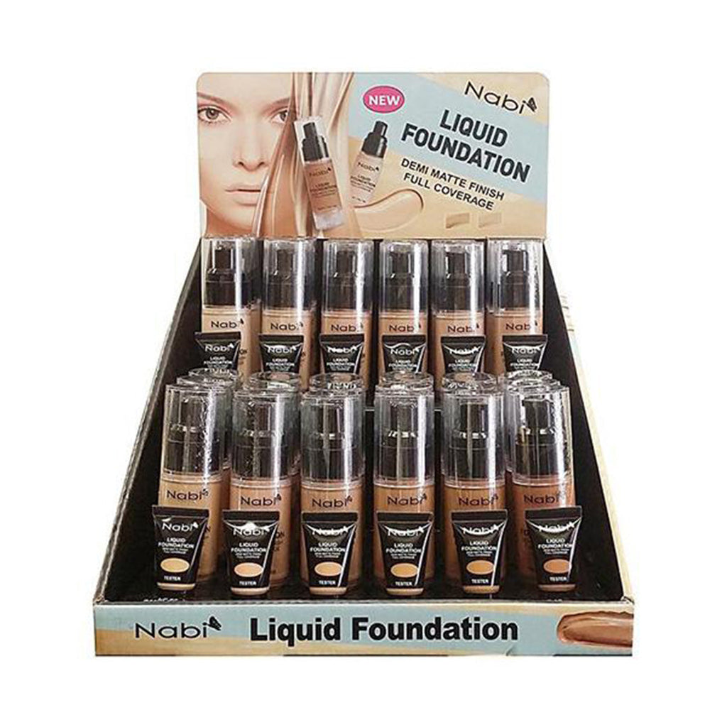 Liquid Foundation Demi Matte Finish - Nabi | Wholesale Makeup 