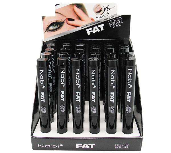 Fat Liquid Eyeliner Black - Nabi | Wholesale Makeup 