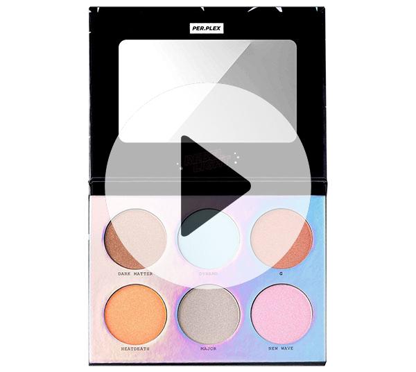 Rebel light Highlighter & Pressed Pigment Palette | Wholesale Makeup