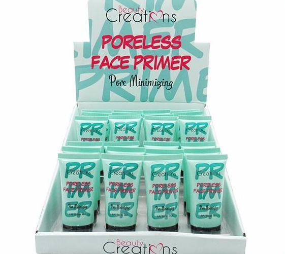 Poreless Face Primer 24 pc - Beauty Creations | Wholesale Makeup