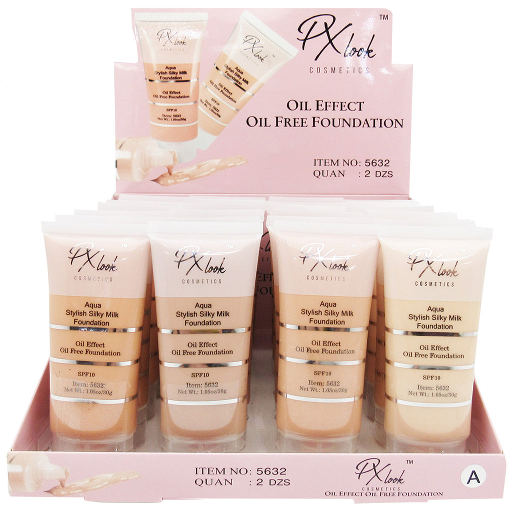 Px Cosmetics Powder Oil Efect Liquid Foundation - PX look | Wholesale Makeup ...