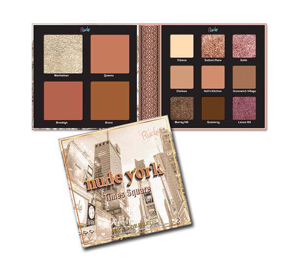 Rude Cosmetics Nude York Face & Eye Palette | Wholesale Makeup