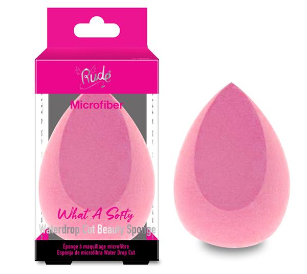 Softy Microfiber Waterdrop Cut Beauty Sponge | Wholesale Makeup