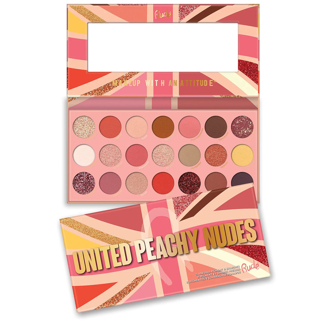 Nudes 21 Pressed Pigmen & Shadow Palette | Wholesale Makeup