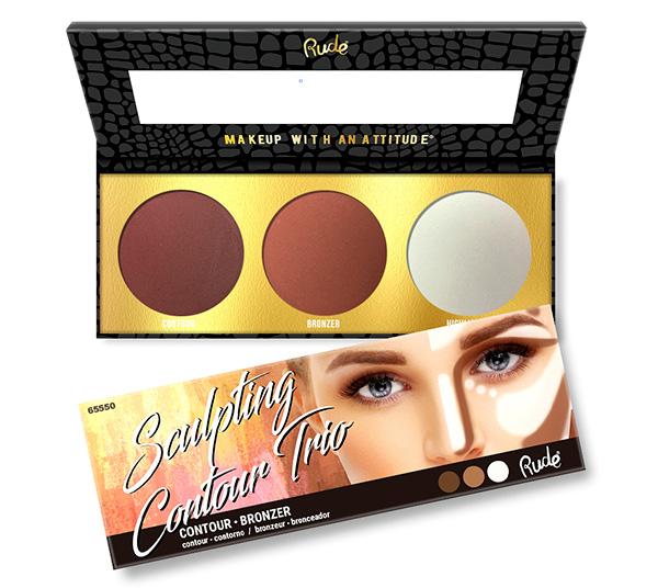 Sculpting Contour Trio - Rude Cosmetics | Wholesale Makeup