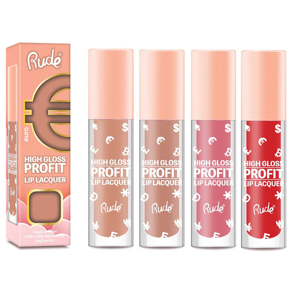 High Gloss Profit Lip Lacquer - Rude Cosmetics | Wholesale Makeup