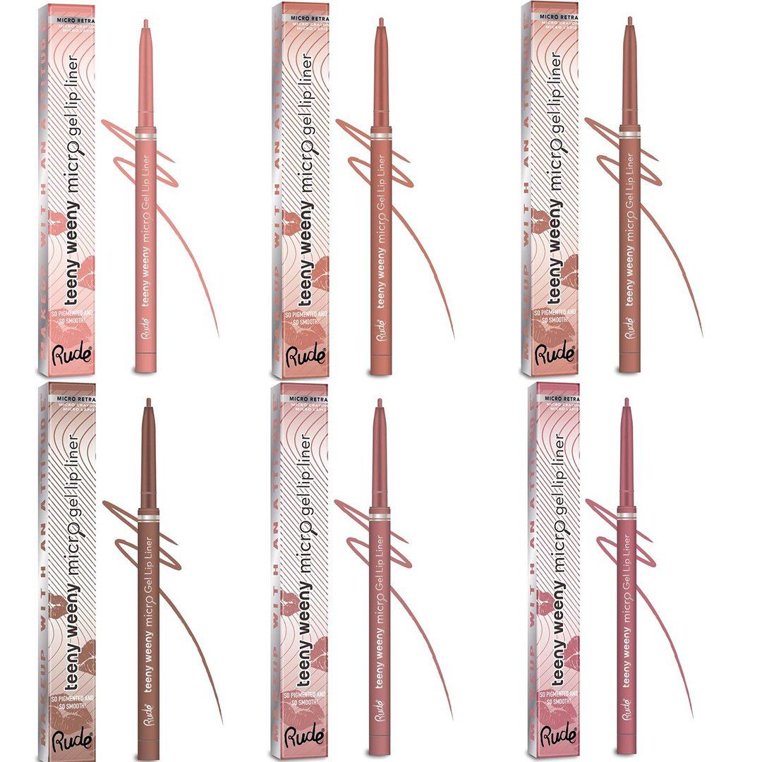 Teeny Weeny Micro Gel Lip Liner Assorted Rude | Wholesale Makeup