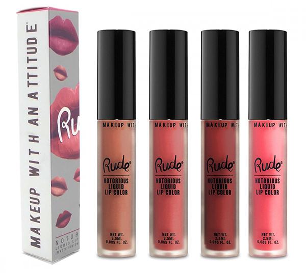 Notorious Liquid Lip Color - Rude Cosmetics | Wholesale Makeup 