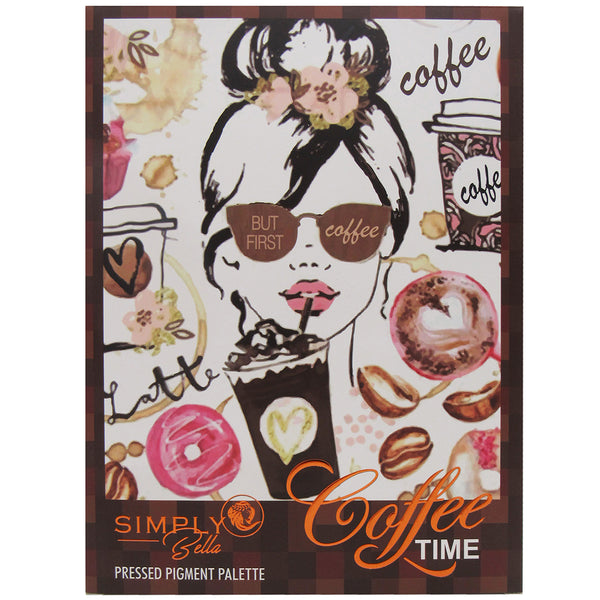 Coffe Time Eyeshadow Palette - Simply Bella | Wholesale Makeup