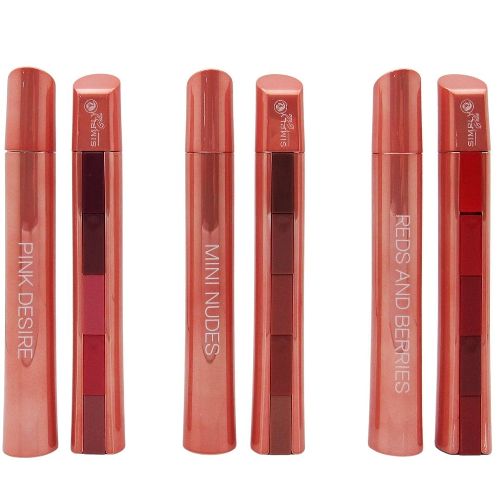 Simply Bella 5 IN 1 Lipstick Set Assorted