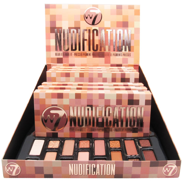 Nudification Pressed Pigment Palette - W7 | Wholesale Makeup