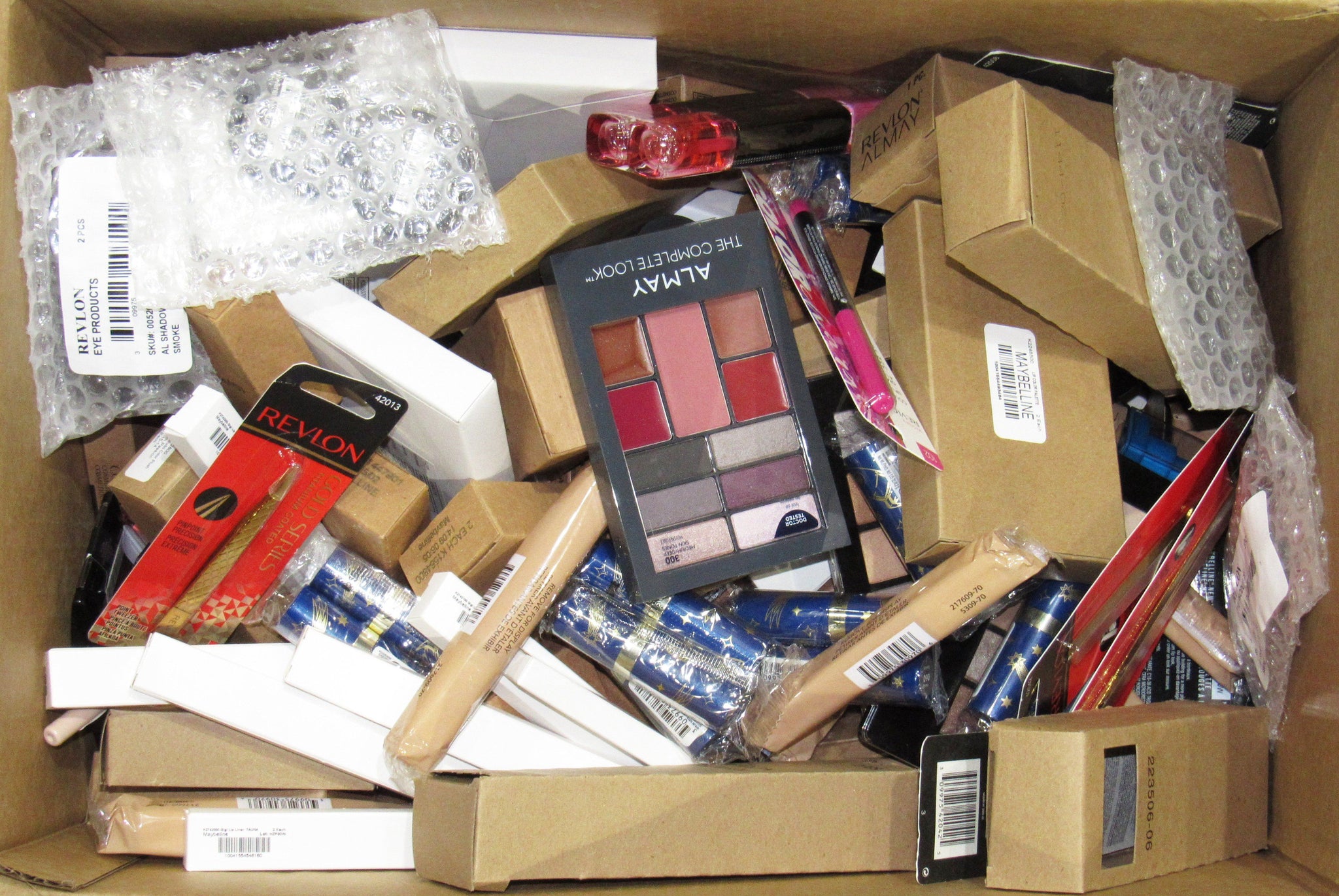 Assorted 5 Mayor Brands Mixed Box 345PCS | Wholesale Makeup