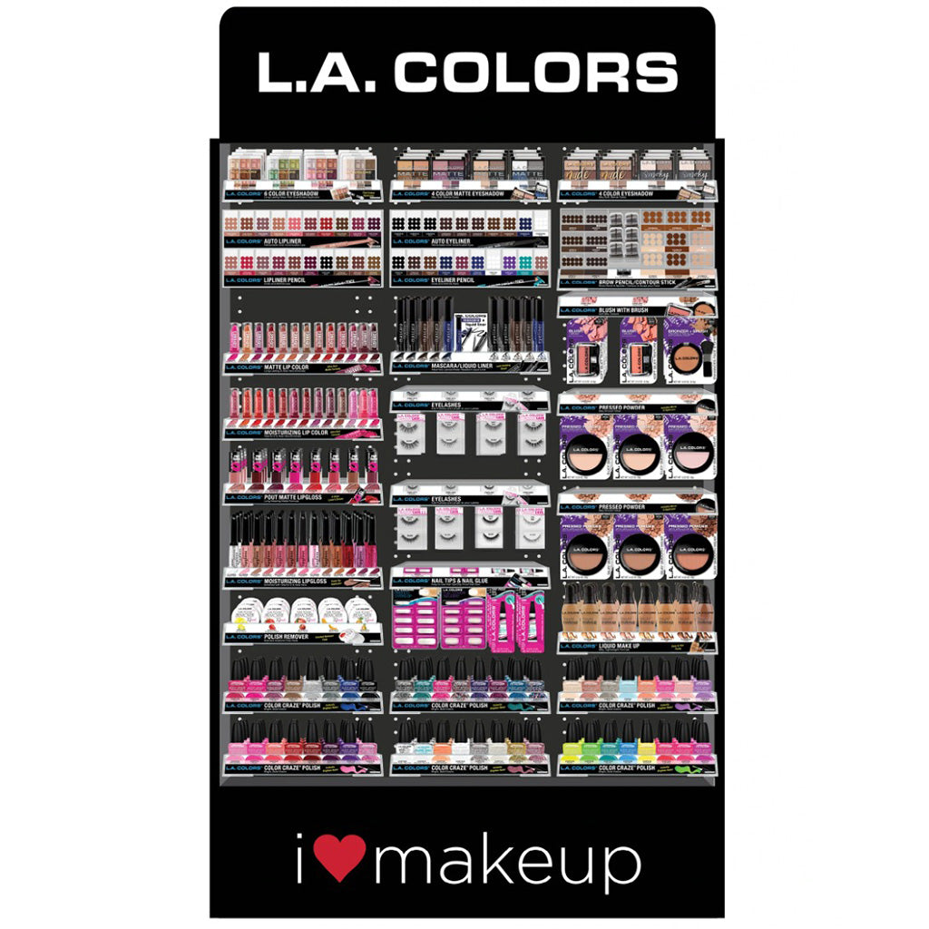 Opaque nok deadline I Heart Makeup 2FT Cosmetic Floor - L.A. Colors | Wholesale Makeup