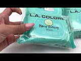L.A. Colors Makeup Removing Wipes Cucumber - Wholesale 12 Units (C30660)