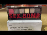 NYX The Sex Bomb Shadow Palette - Wholesale Pack 12 Units (K4106101)