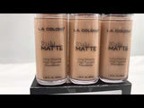 L.A. Colors Truly Matte Foundation - Soft Beige - Wholesale Pack 12 Units (CLM354)
