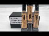 L.A. Girl  HD Pro Conceal- Yellow - Wholesale 12 Units (GC991)