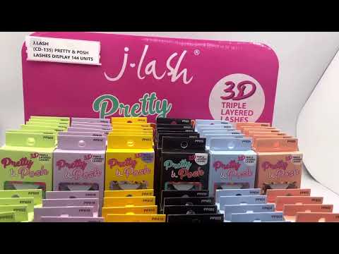 J.Lash Pretty & Posh Lashes - Wholesale