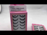 5 Pair Eyelash Adhesive - J.Lash | Wholesale Makeup