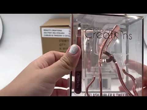 Beauty Creations Eyelash Curler & Tweezer