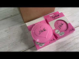 J.Lash Eyelash Travel Case With Mirror - Rosy Pink - Wholesale 4 Units (EC40)